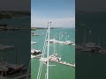Yacht Deckhand Fixing 50m Mast on Super Yacht