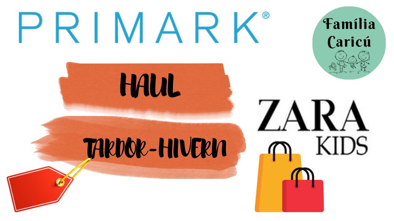 HAUL TARDOR-HIVERN PRIMARK +DECO I ZARA KIDS| FAMÍLIA CARICÚ