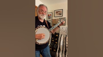 Using Your Strap to Practice Playing While Standing #banjo #practice #strap