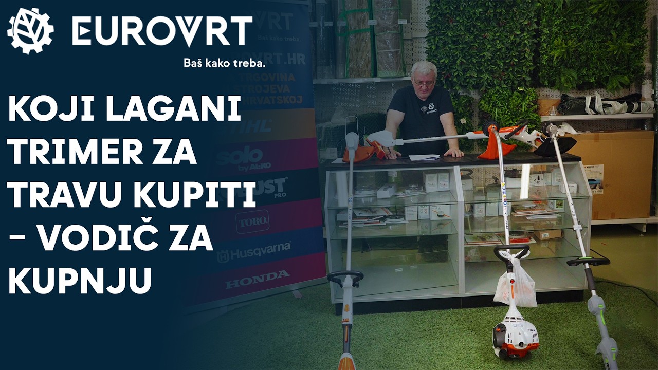 Koji lagani trimer za travu kupiti