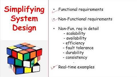 Simplifying System Design : Requirement gathering