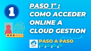 1º Paso - Como acceder online a Cloud Gestion Software ERP screenshot 3