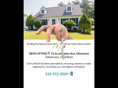 21 Amsterdam Ave., Glenmont, NY home video tour