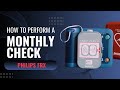 Monthly Maintenance Check For A Philips HeartStart FRx AED 