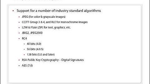 Everything you wanted to know about PDF but were afraid to ask