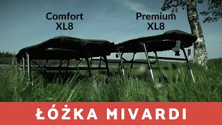 Łóżka karpiowe Mivardi Comfort i Premium XL8 / prezentacja