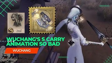 As Wuchang main, S accessories Witness Disappointed me | IDENTITY V