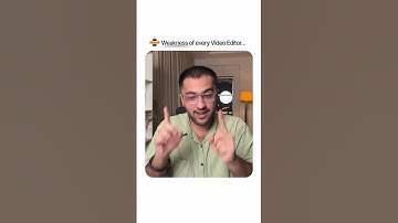 As a Video Editor, you shouldn