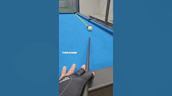 Never Miss A Shot - Aiming System #poolshots #billiards #8ballpool #9ballpool #trickshots