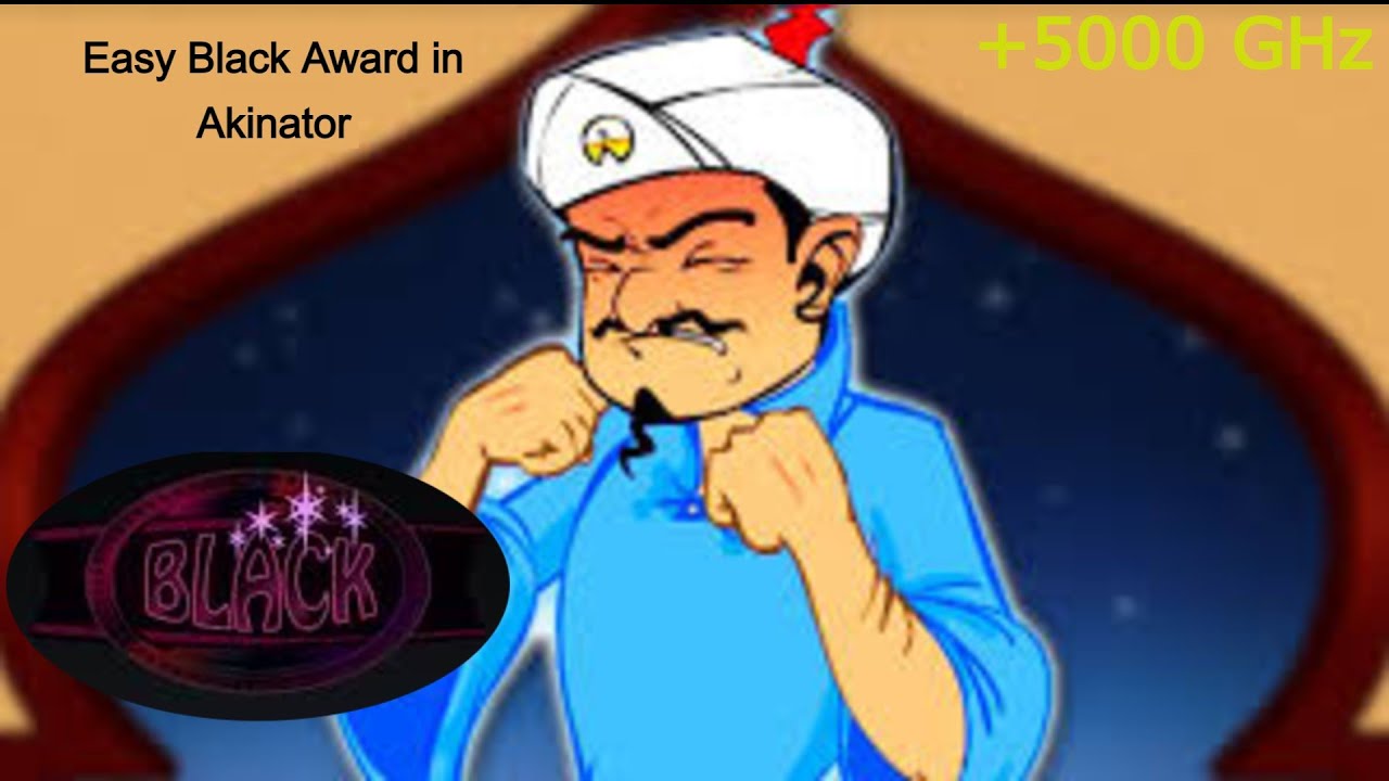 Easy Black Award In Akinator