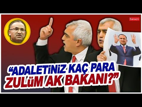 HDP'li Gergerlioğlu Bekir Bozdağ'ın yüzüne baka baka hesap sordu! Meclis fena karıştı!