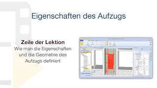 Edificius Tutorial - Eigenschaften des Aufzugs - ACCA software