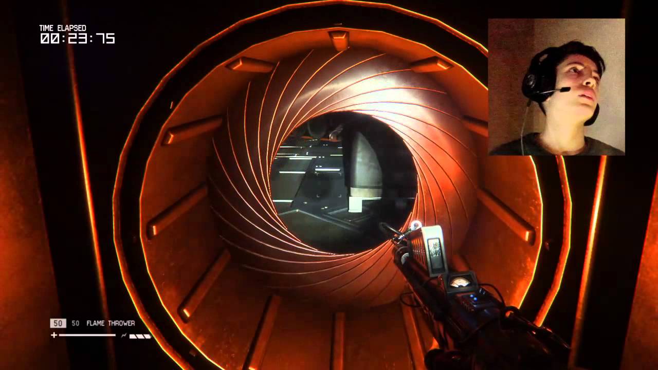 Alien Isolation: STUPID MOTHER F**KING JUMPSCARES Stream #1 - YouTube