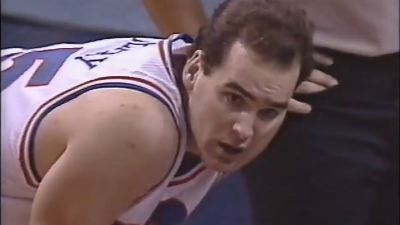 Danny Ferry Cavaliers 15 pts (6/9 FG) vs Blazers (1992)