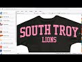 Creating Artwork for Spiritwear with CadworxLIVE