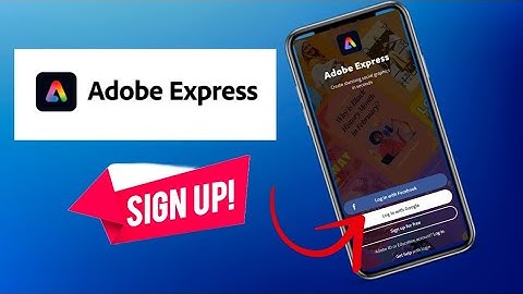 How to Sign Up in Adobe Express 2024?