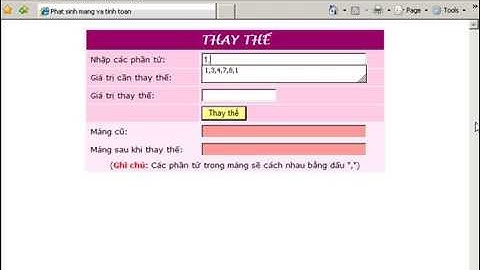 Bài giải thiết kế form thay thế mảng bằng ngôn ngữ php