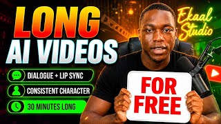 How to Create Long AI Videos for FREE (Dialogue + Lip Sync!)