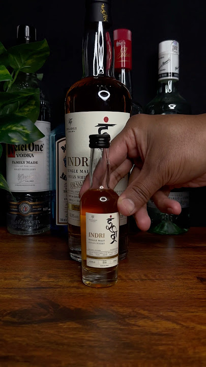 Smooth, bold, and 100% Indian Whiskey.Indri-Trini is the vibe tonight.🍂