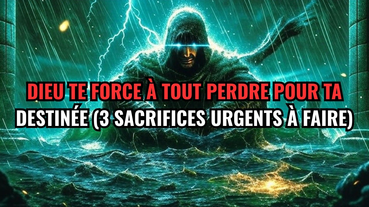 Élu : Dieu Te Force à Tout Perdre pour Ta Destinée (3 Sacrifices Urgents à Faire)