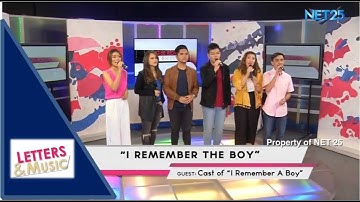 I REMEMBER A BOY CAST - I REMEMBER THE BOY (NET25 LETTERS AND MUSIC)