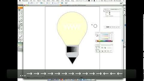 How to make a LightBulb illustration with Adobe Illustrator