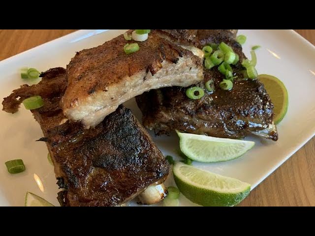 How To Make Baby Back Ribs with Ginger-Pomegranate Glaze | Clinton Kelly | Rachael Ray Show