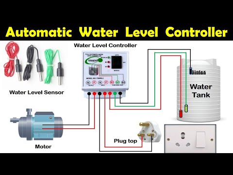 Automatic ON OFF Water Level Controller for Home @electrical wiring school