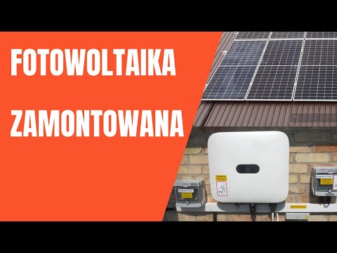 Fotowoltaika - po montażu || Panele Longi 455W || Falownik Huawei 5 kW