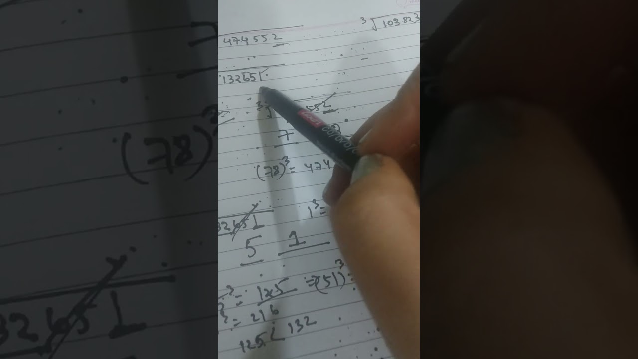 Find Cube Root Of a Given Number || Easy Trick || Unit Digit Number Analysis