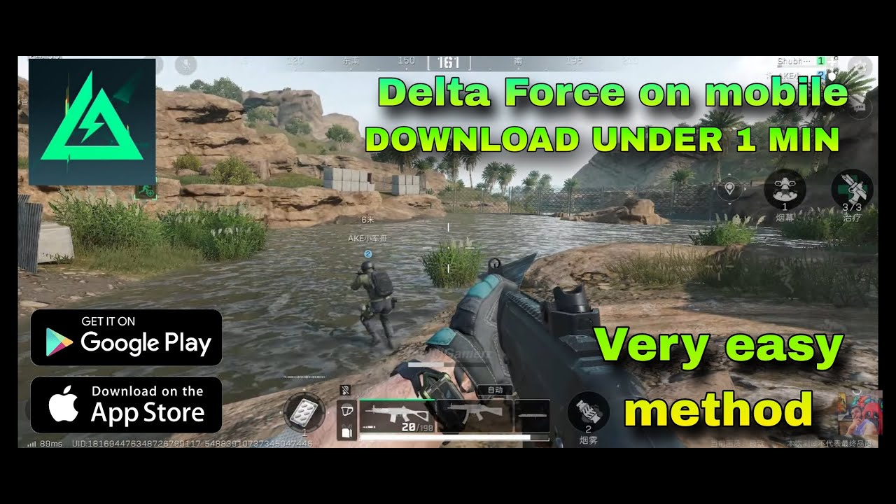 Download delta force on android devices || support low end device - YouTube