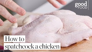 How to spatchcock a chicken - BBC Good Food