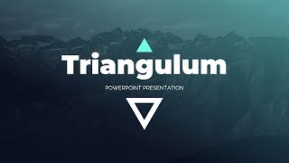 Triangulum - Animated PowerPoint Template