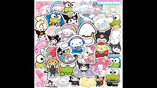 You must have this Sanrio stickers set for sure!!! #sanrio #sanriocharacters #sticker #stickers