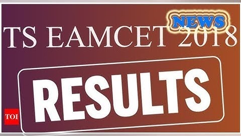 ๖ۣۜNew Telangana EAMCET 2018 results declared; Hyderabad boy tops engineering exam