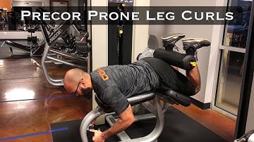 Precor Prone Leg Curls