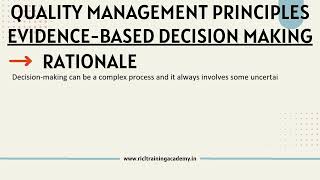 Why Evidence-Based Decision Making Matters in ISO 9000:2015 – Enhancing Quality and Accuracy