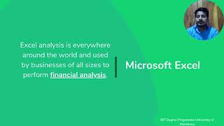Video Presentation about Microsoft Excel (Productivity Software)