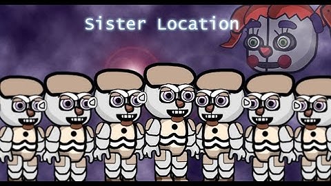 Scribblenauts Unlimited Speed Create FNaF Sister Location Bidybab Teaser