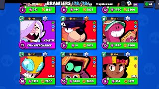 All My Brawlers Are r25 👌 (😈Dark | Bubble🫧)