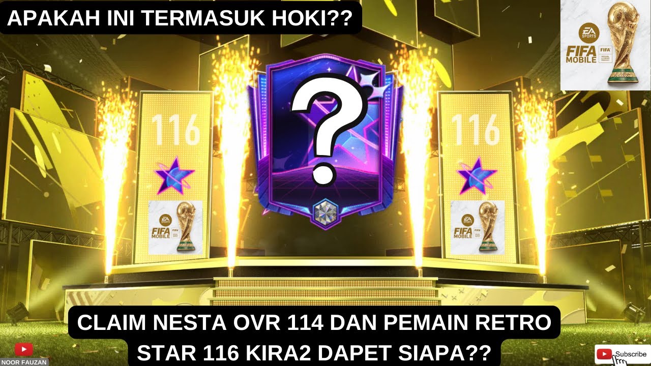 CLAIM NESTA OVR 114 DAN GACHA MILESTONE 3 PEMAIN RETRO OVR 116 - FIFA MOBILE INDONESIA