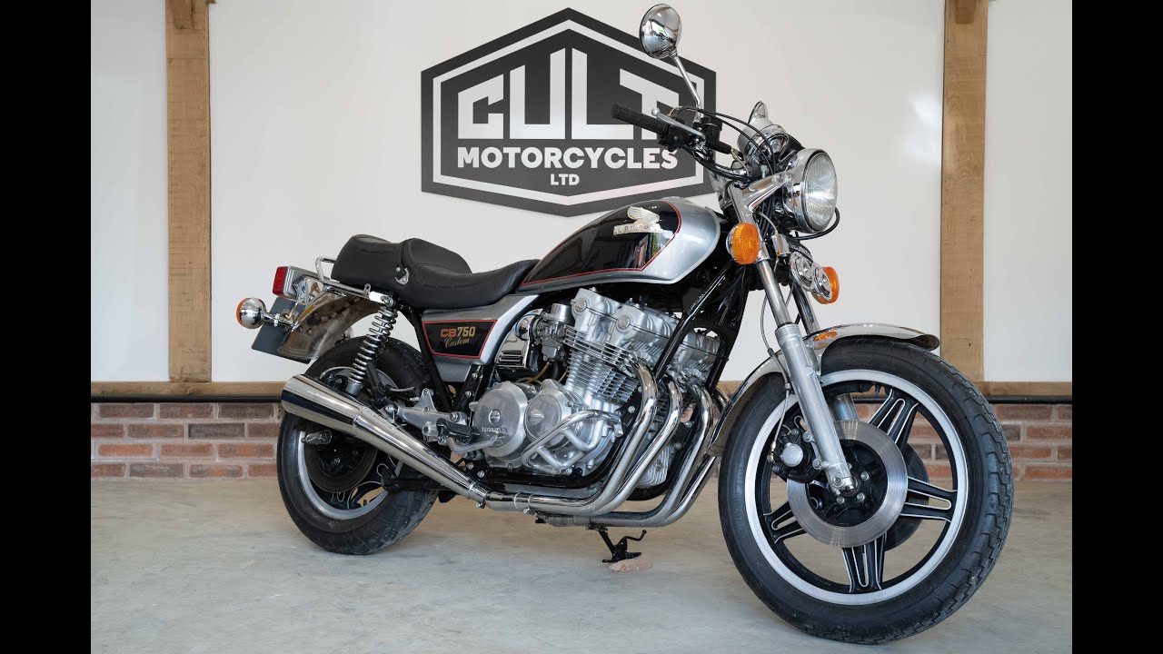 1988 Honda CB750 Custom walk around, www.cultmotorcycles.co.uk