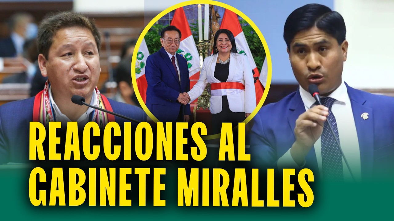 Congresistas muestran opiniones encontradas ante designación de Denisse Miralles como Premier