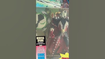 Spawn (medieval spawn )1994 McFarlane with comic book