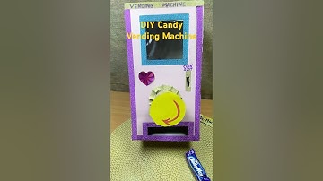 DIY Candy Vending Machine for Kids – Make Your Own at Home! 🍭