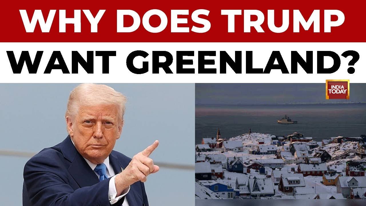 Donald Trump Reiterates Greenland Purchase Plan, Cites Russian Threat To Denmark | India Today News