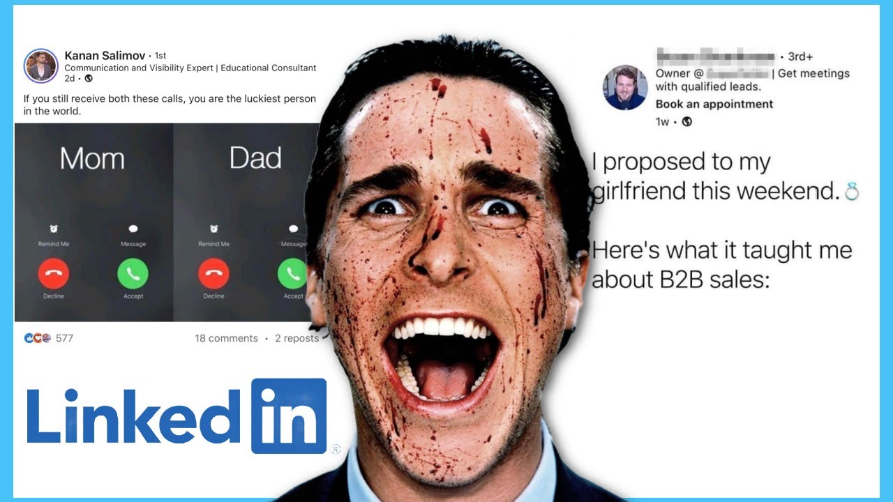 LinkedIn Has Officially Gone Insane - YouTube