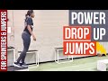 Shock Tactics! Drop Jumps for improved speed, power and jumping ability