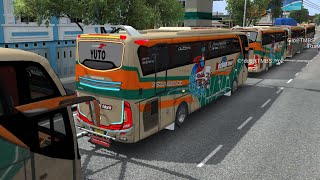 Konvoi Bus Berlian Jaya Bersama TMBS TRANS - Live Bus Simulator Indonesia