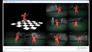Markerless 3D tracking in Simi Shape